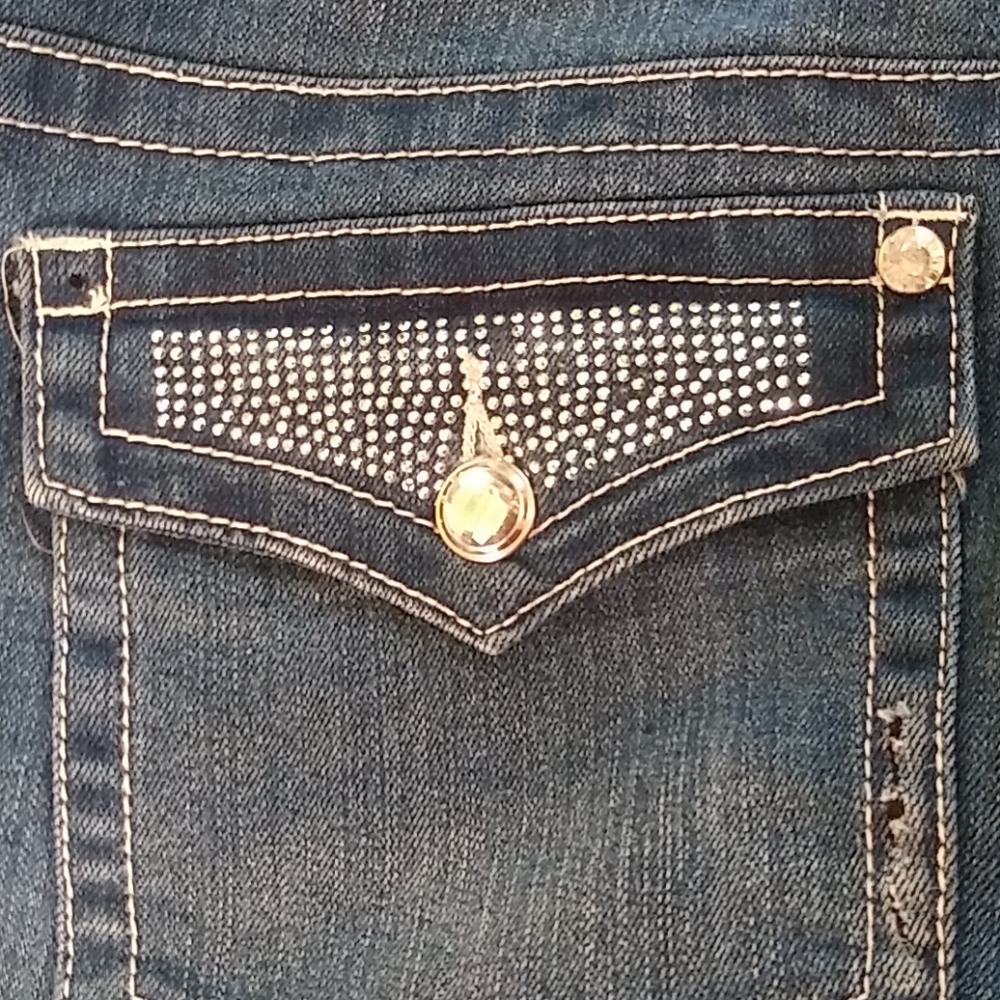 P&P JEANS Women Blue Jean Size: 15/16 NWOT - Picture 12 of 15